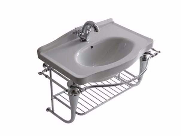 Хромированный латунный подвесной одиночный умывальник Galassia ETHOS ARCH-00107125 - Вид №1