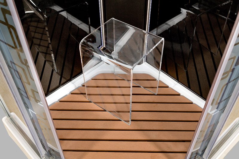 ЕМ1510 с гм. и эл. Душевая кабина DETO Серия EM BМ1510 LED с гм. BLACK - Вид №5