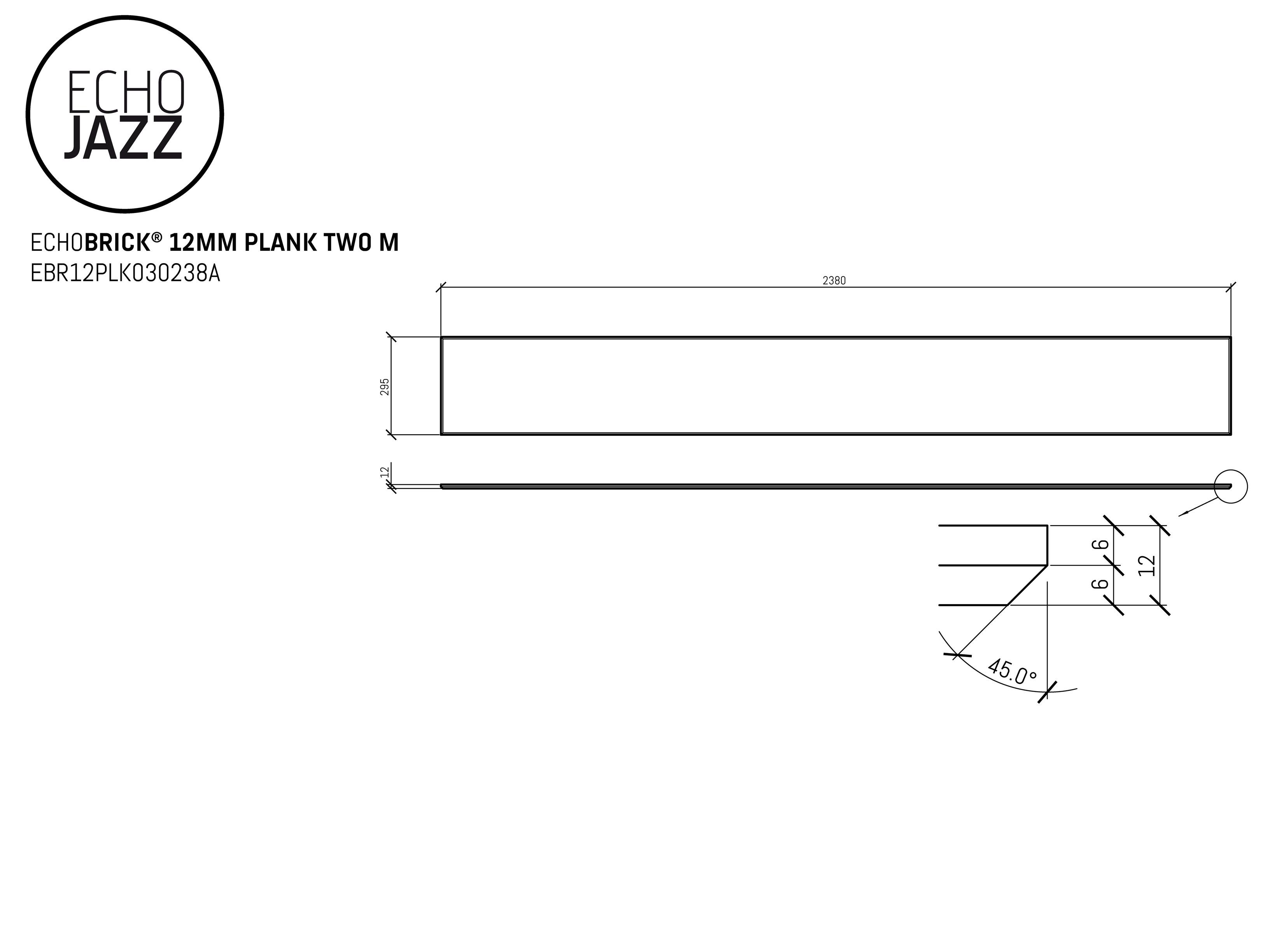 ПЭТ акустическая панель ECHOJAZZ ECHOBRICK® ARCH-00149755 - Вид №18