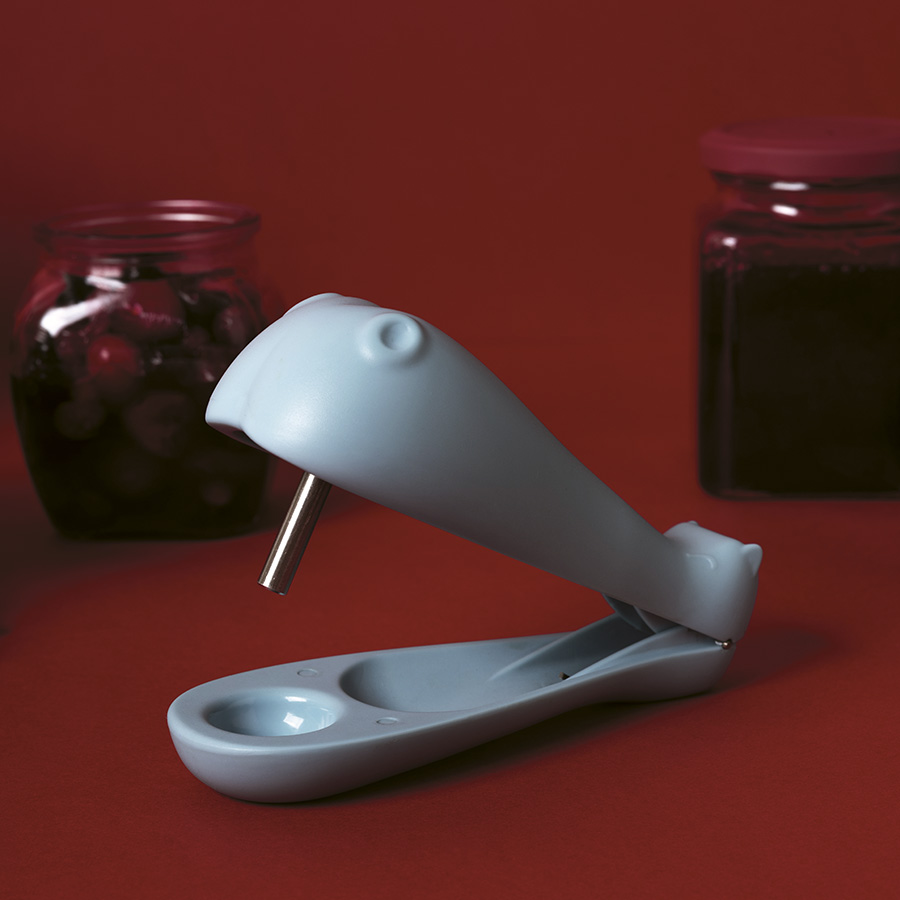 OT893 Приспособление для удаления косточек из вишни и оливок , hippo pitter OTOTO  - Вид №3