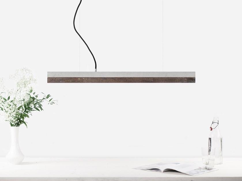 GANTlights Светодиодная подвесная лампа из цемента и кортена ™ C sun-id-1379938 - Вид №2