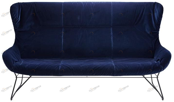 Freifrau 3-х местный тканевый диван Leya sun-id-1483973