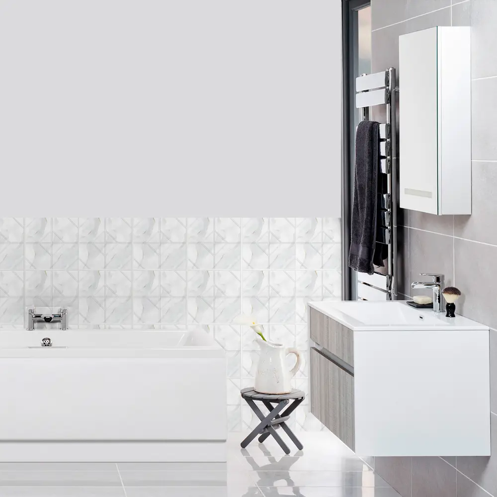 Santreyd Стеновые панели ПВХ Мрамор античный 292x292 мм (4 шт) 89390646 STLM-1543830 - Вид №4