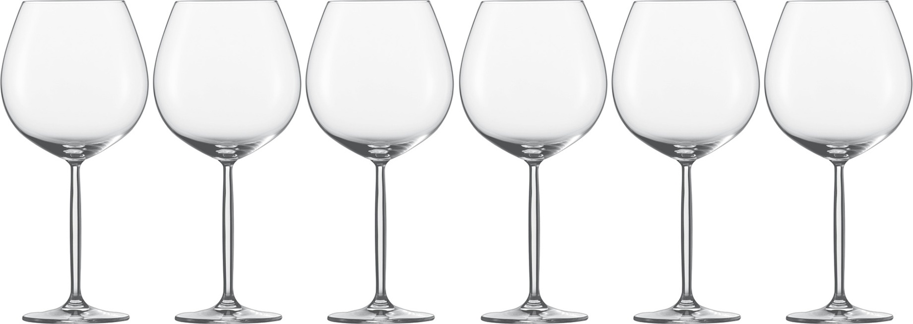 10651767 Schott Zwiesel Набор из 6 бокалов для красного вина Schott Zwiesel "Дива.Бургундия" 839 мл Стекло 