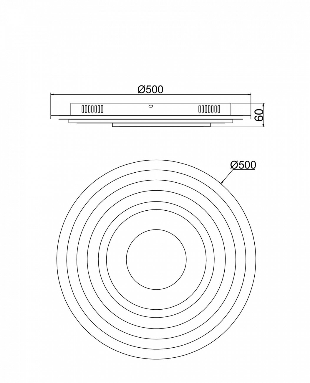 Светильник потолочный светодиодный белый Melody FR6014CL-L98W FREYA LED 00-3957038 Белый  - Вид №3
