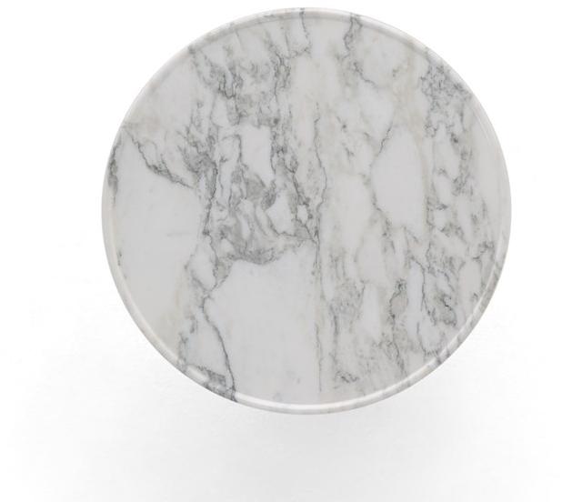 AMURA Журнальный столик с основанием и столешницей из мрамора Hourglass Am060.t533 - Вид №1