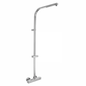 F4255Q Смеситель для душа термостатический внешнего монтажа с душевой стойкой FIMA CARLO FRATTINI Wellness