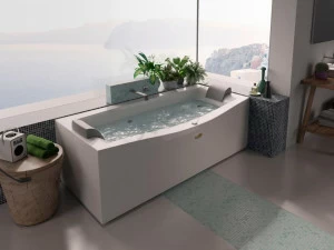 Jacuzzi® 2-х местная прямоугольная гидромассажная ванна Essentials