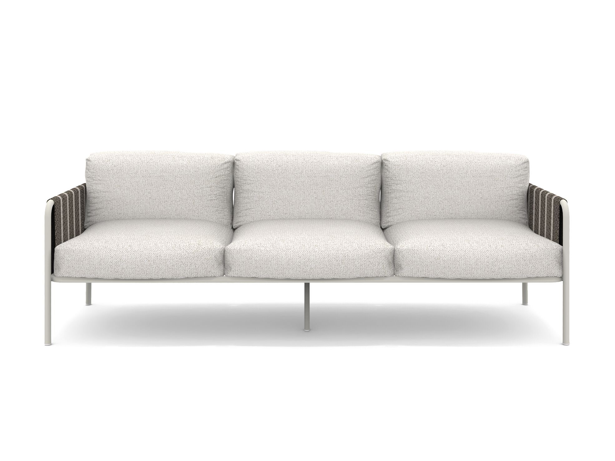 3-местный тканевый садовый диван Vermobil Hamptons ARCH-00079294