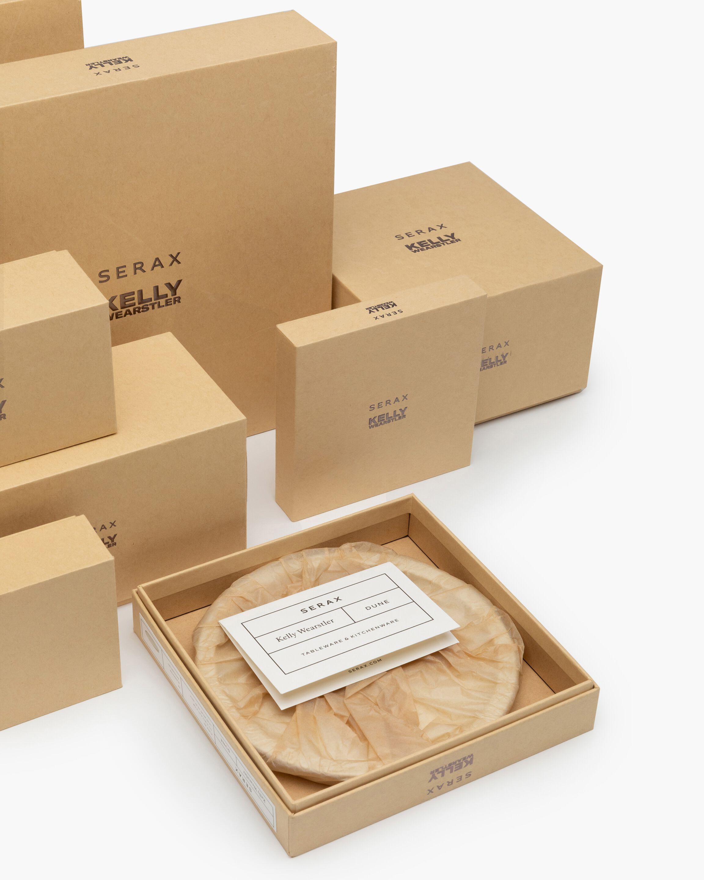 Фарфоровая плоская тарелка Serax Dune ARCH-00140250 - Вид №6