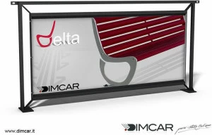 DIMCAR Барьер / рекламная панель из оцинкованной стали Elite