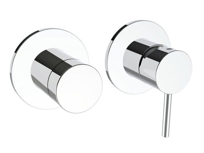 Однорычажный смеситель для душа с 2 отверстиями и переключателем CRISTINA Rubinetterie Phi ARCH-00133180 - Вид №1