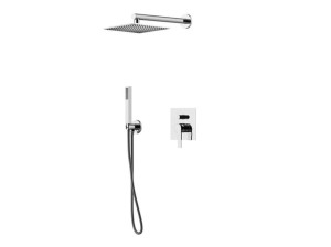 Встраиваемый однорычажный набор для душа с ручным душем