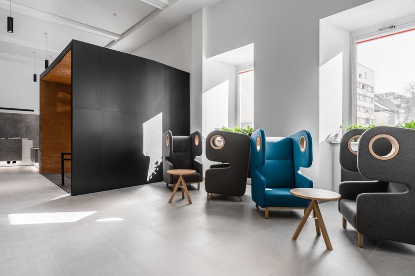 Mikomax Smart Office Стул Wing из шерсти Packman sun-id-1507975 - Вид №6