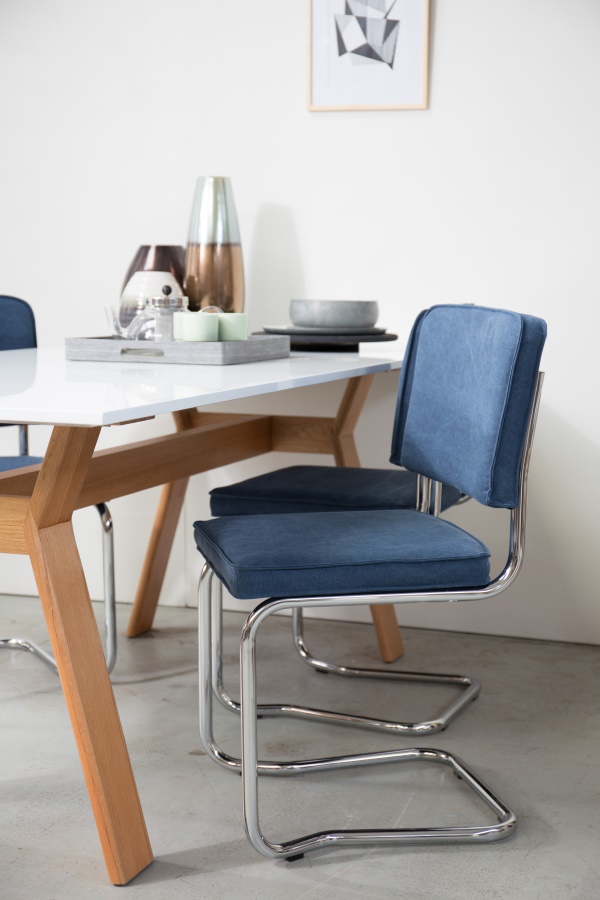 Стул Ridge Kink Vintage серый Zuiver 1100110 - Вид №1