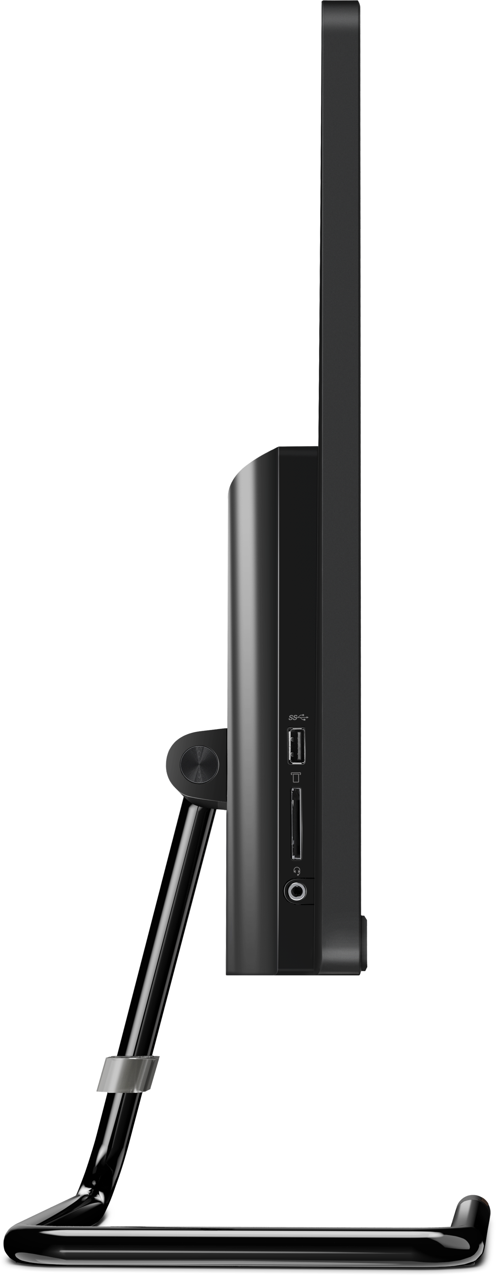 F0EW0011RK ideacentre aio 3 24are05 23.8"(1920x1080)/amd ryzen 3 4300u(2.7ghz)/8192mb/1000+128ssdgb/dvdrw/int:amd radeon/bt/wifi/war 1y/6kg/black/dos + keyboard, mouse usb Lenovo Santreyd  - Вид №9