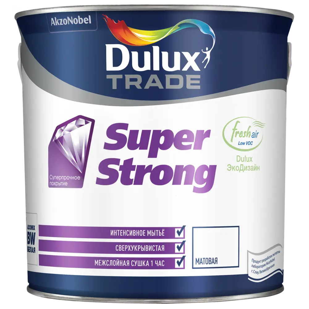 Краска Dulux Super Strong база BC 2.25 л STLM-2138841
