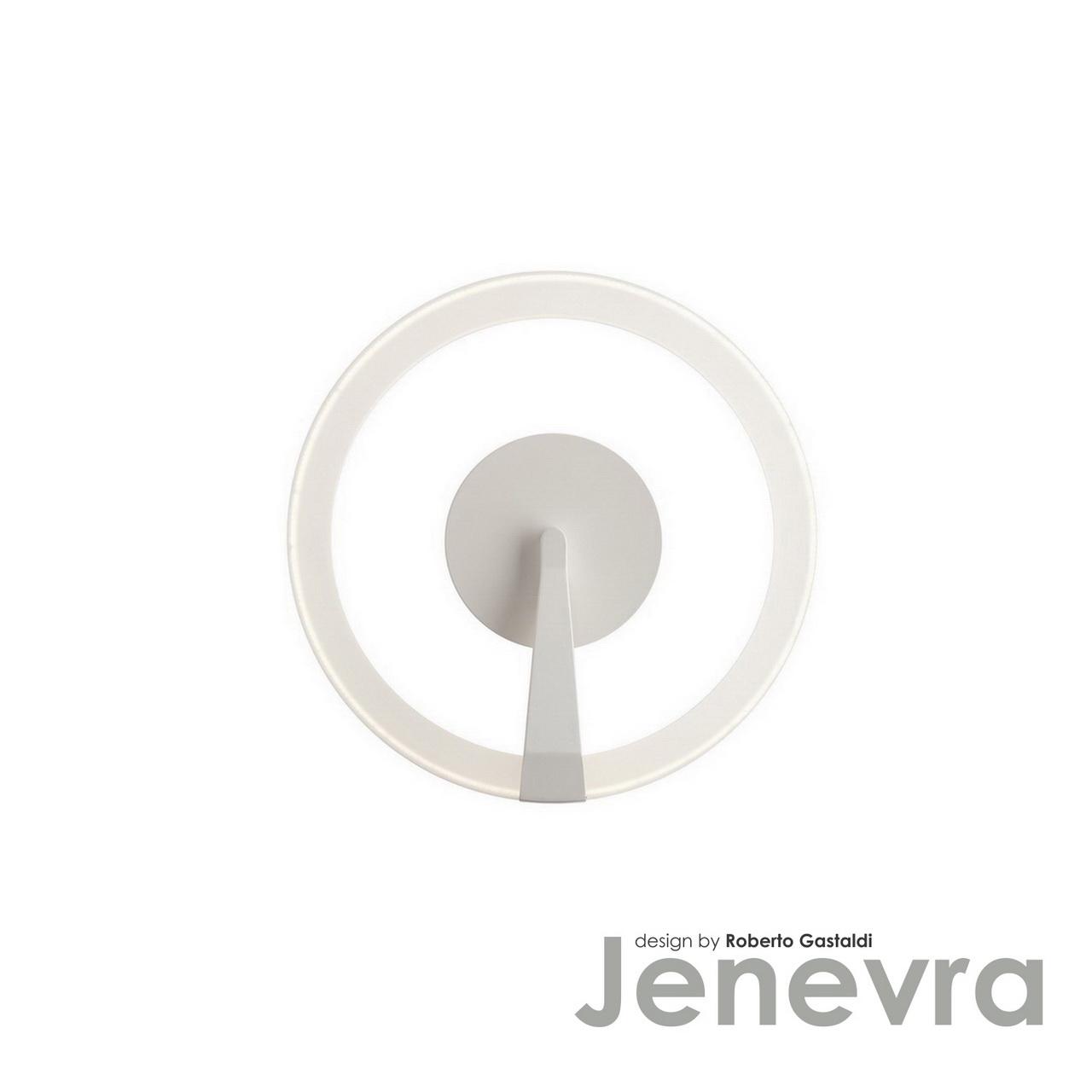 Потолочный светодиодный светильник IDLamp Jenevra 397/50-LEDWhitechrome IDLAMP JENEVRA 203029 Белый  - Вид №1
