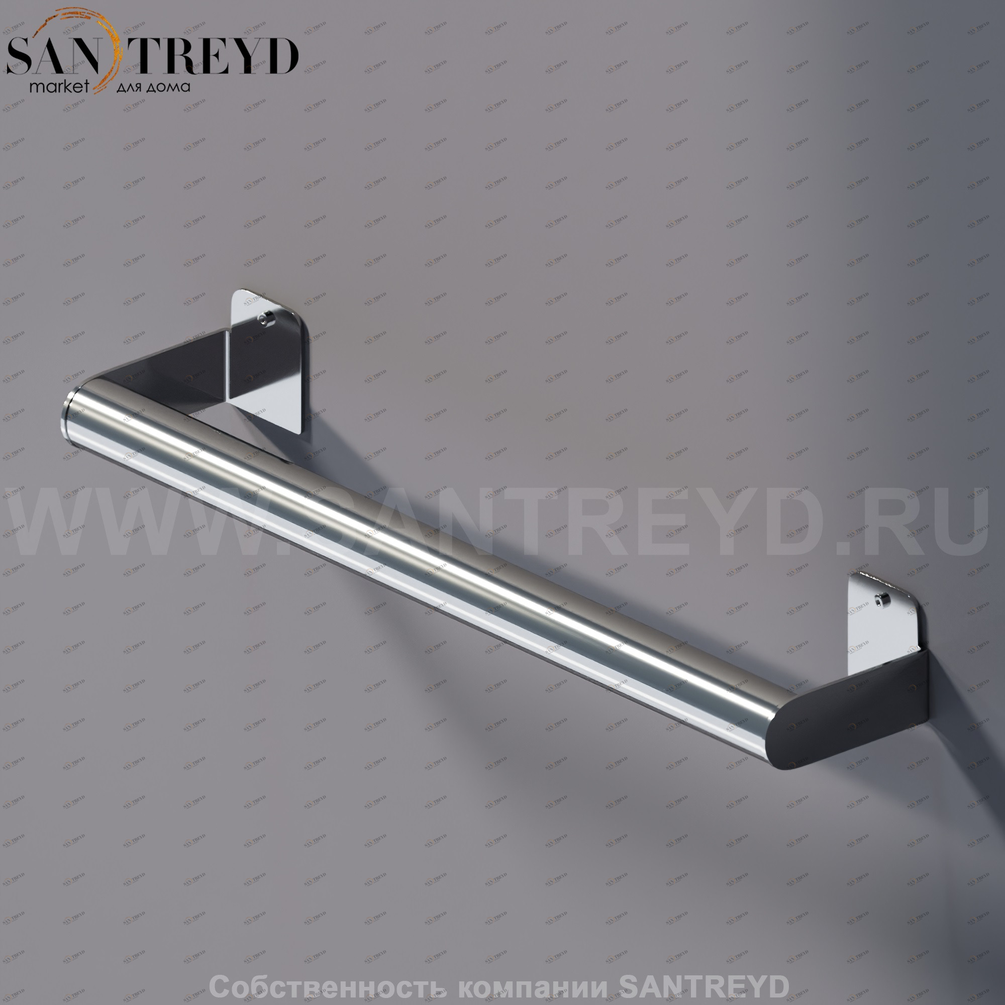 Agape MACH 2 Плотенцедержатель 40 см хромированный AMC20932A