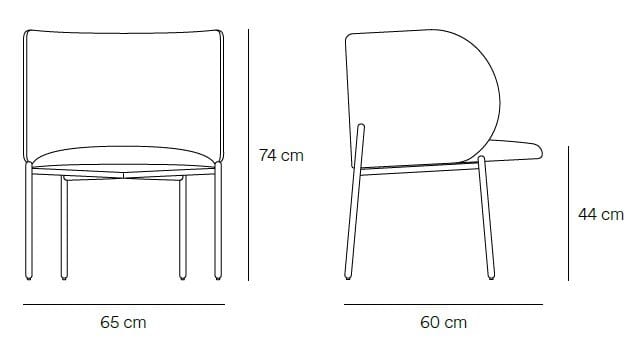 Кресло из искусственной кожи с подлокотниками TEULAT Mogi ARCH-00092240 - Вид №35