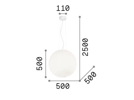 Подвесной светильник Ideal Lux Белый Mapa ARCH-00106428 - Вид №12