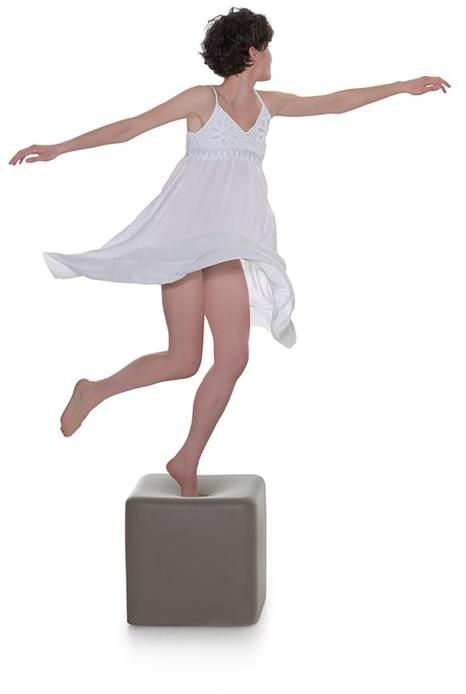 SLIDE Квадратный пуф из полиуретана Cubo sun-id-1429256 - Вид №4