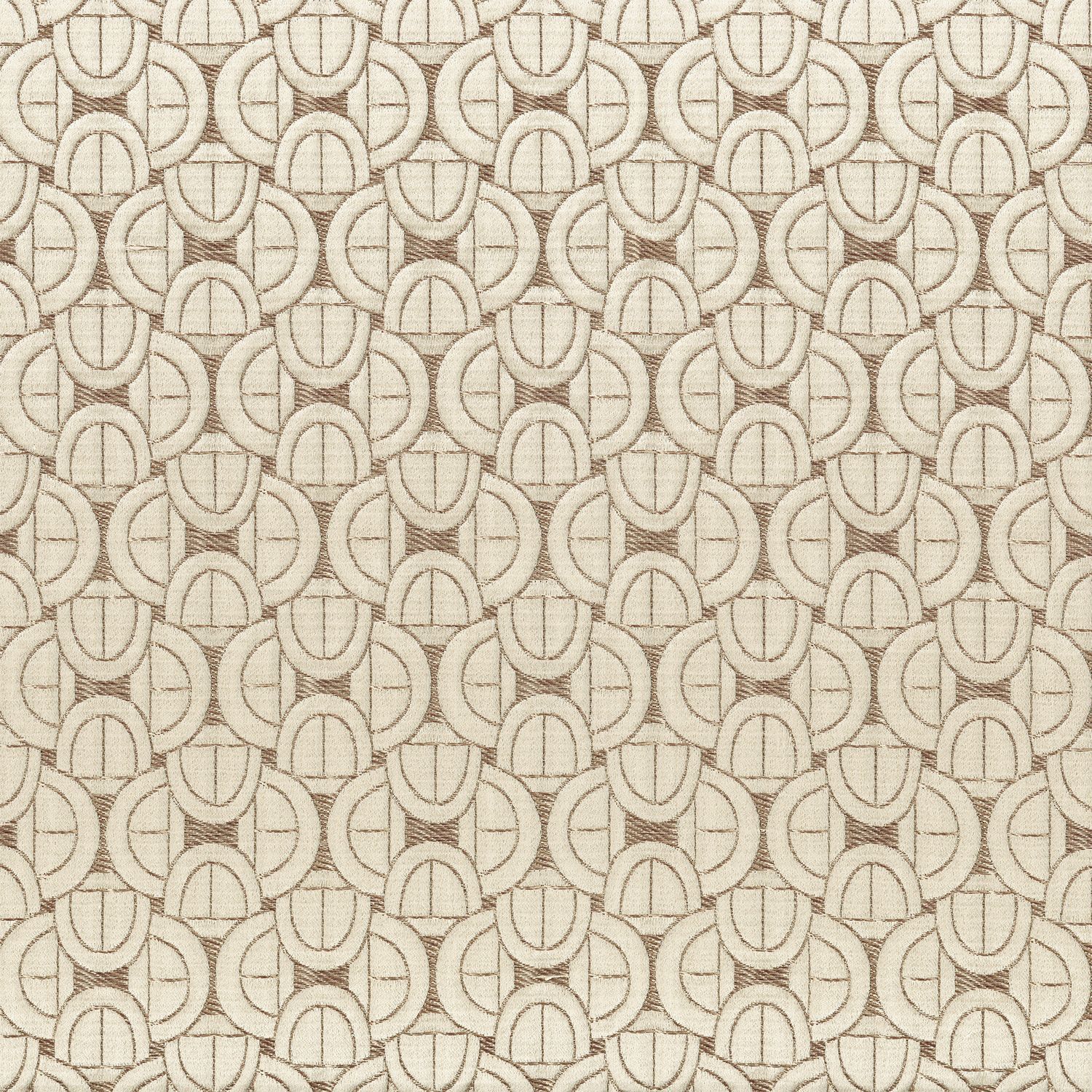 Жаккардовая ткань с графическим рисунком Casamance красота ARCH-00100884 - Вид №8