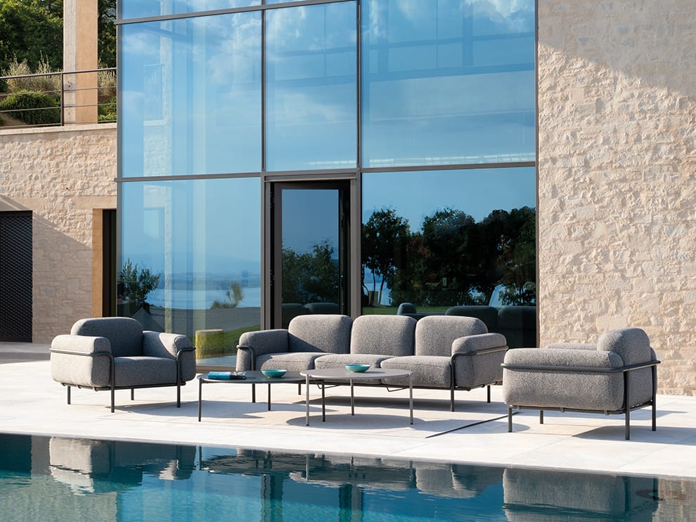 Тканевое садовое кресло с подлокотниками Vermobil Hug ARCH-00090573 - Вид №6