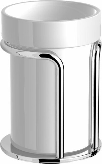 10913A Стакан ACCESSORIES настольный цвет хром LANGBERGER Accessories, ALSTER - Вид №1