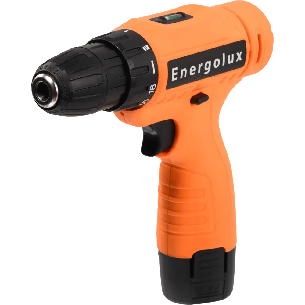 Аккумуляторная дрель-шуруповерт Energolux ДА-12ЛМ/1 с литий-ионной батареей 89433414 STLM-1579164