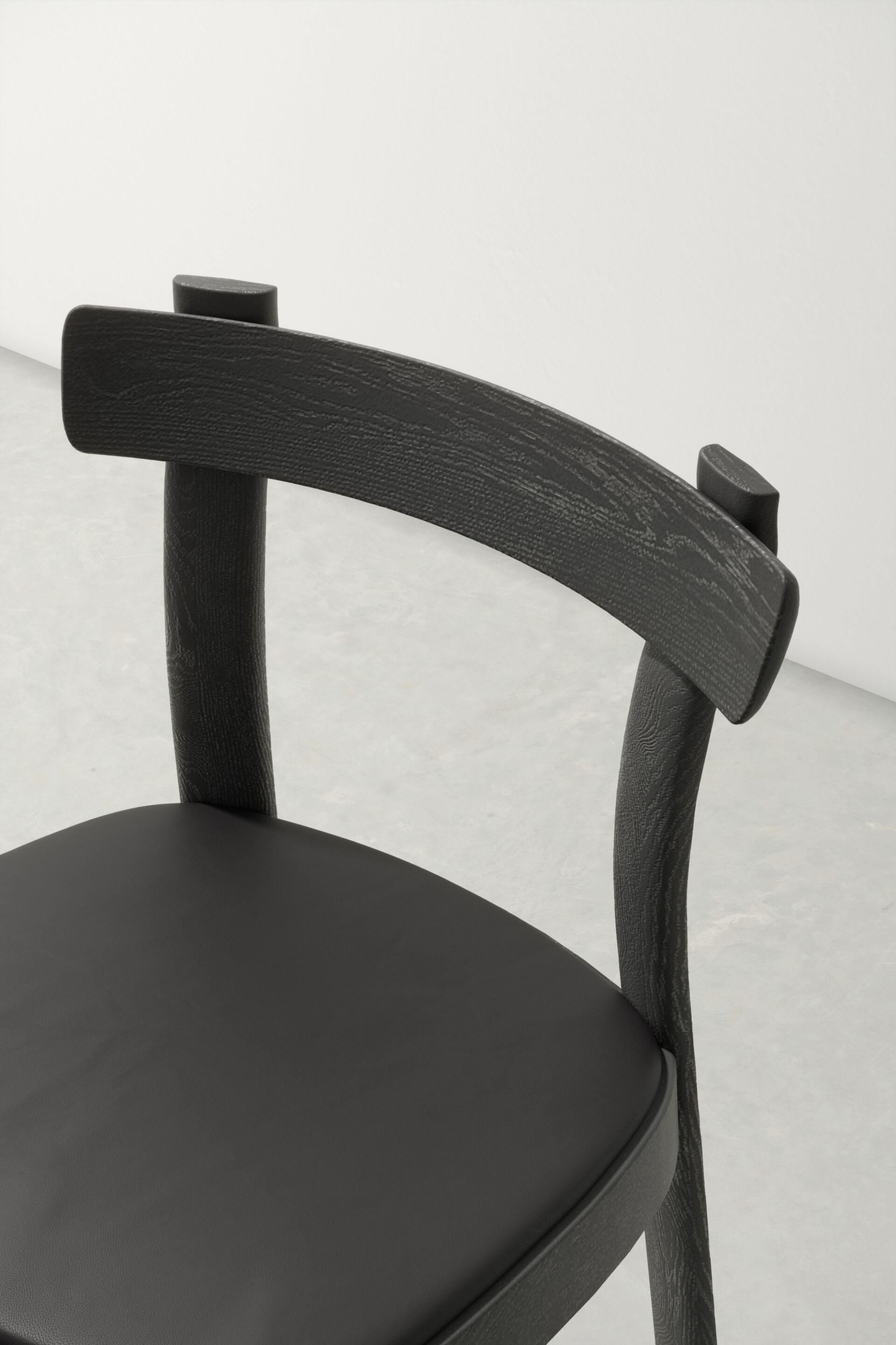 Дубовый стул с открытой спинкой District Eight узел ARCH-00149768 - Вид №3