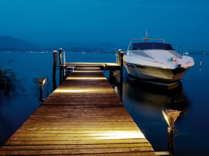 Бронзовая погружная лампа