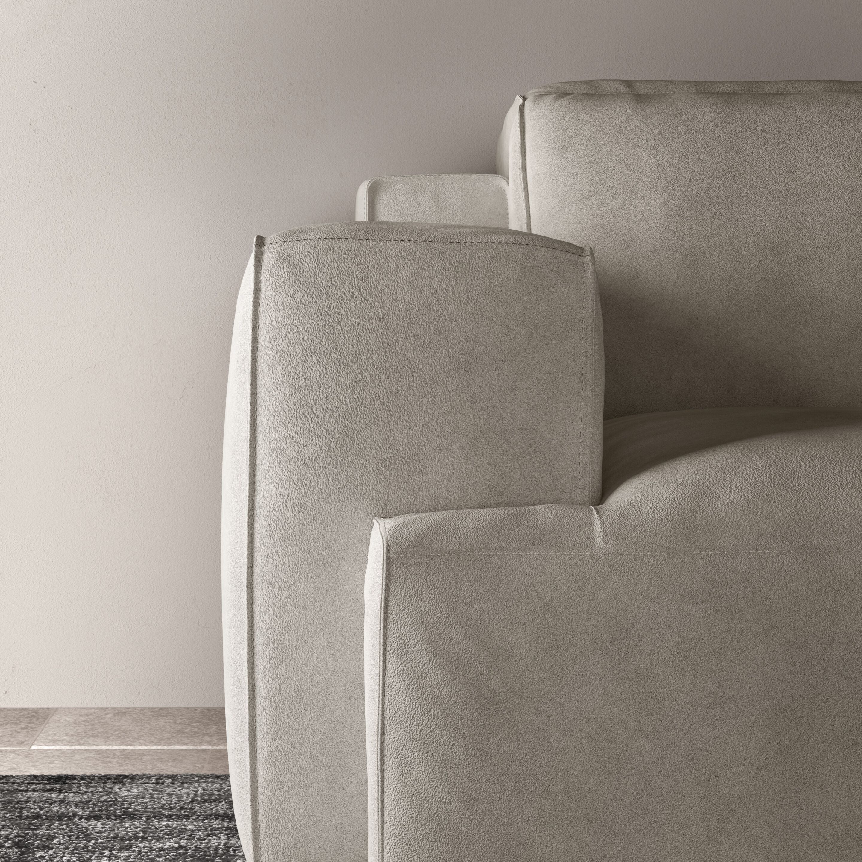 Кожаный угловой диван с откидной спинкой Natuzzi Italia IAGO ARCH-00153082 - Вид №36