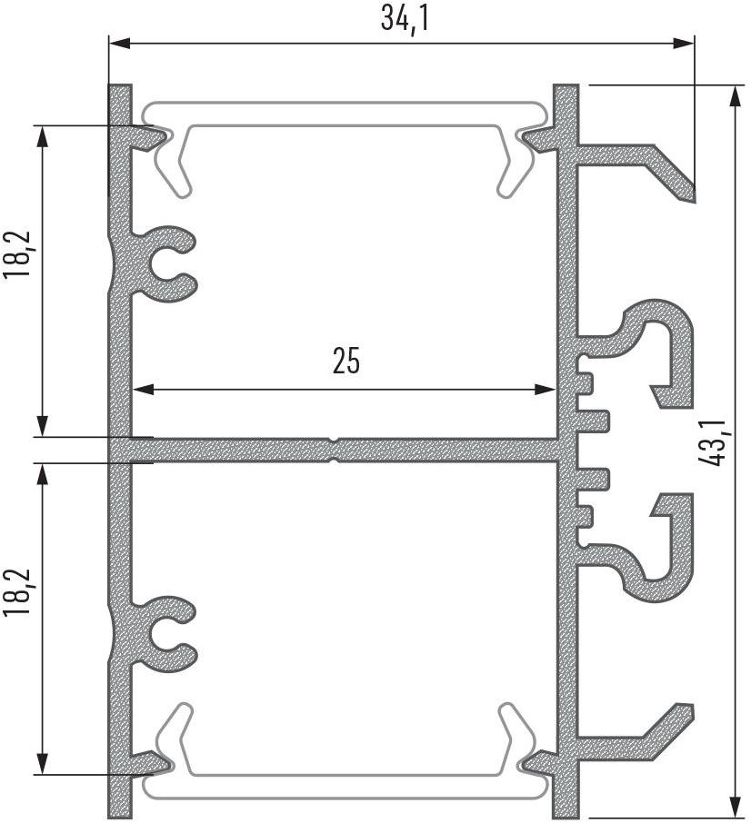 Lumines Lighting Линейный световой профиль для светодиодных модулей  10-0194-10  - Вид №5