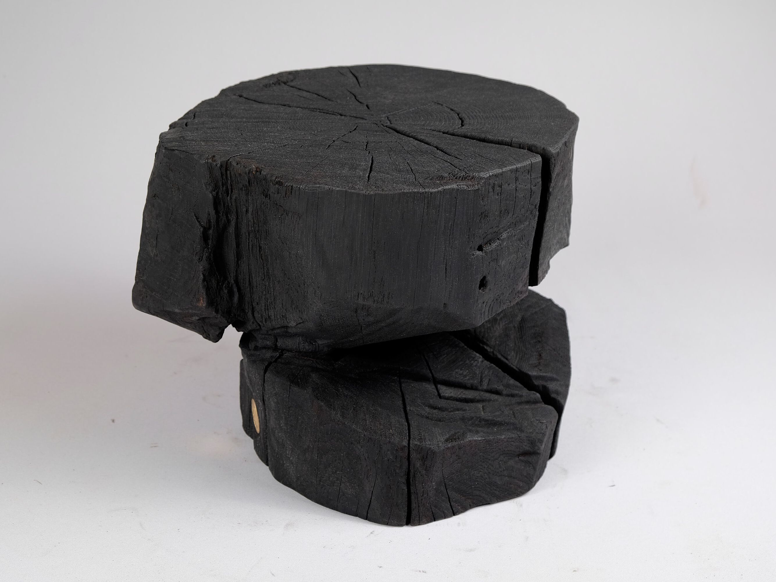 Круглый журнальный столик из дуба Logniture Jownik ARCH-00092842 - Вид №4