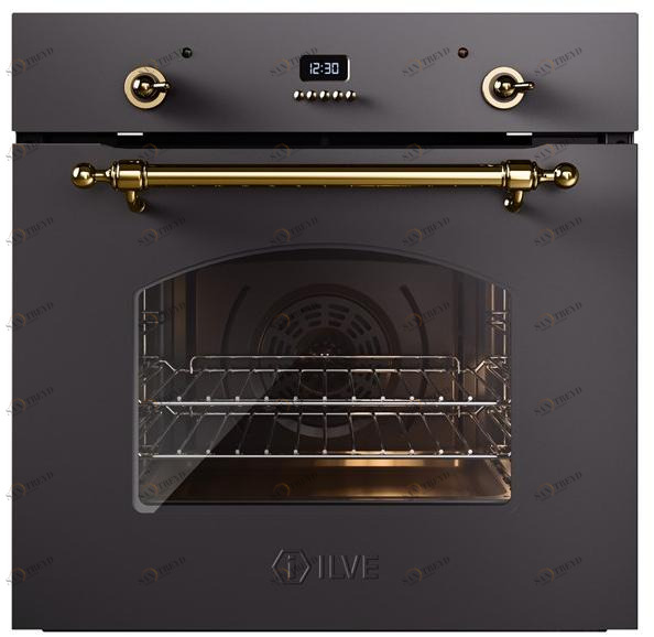 Ilve Многофункциональная электрическая духовка из нержавеющей стали Nostalgie Ov60sne3 Santreyd