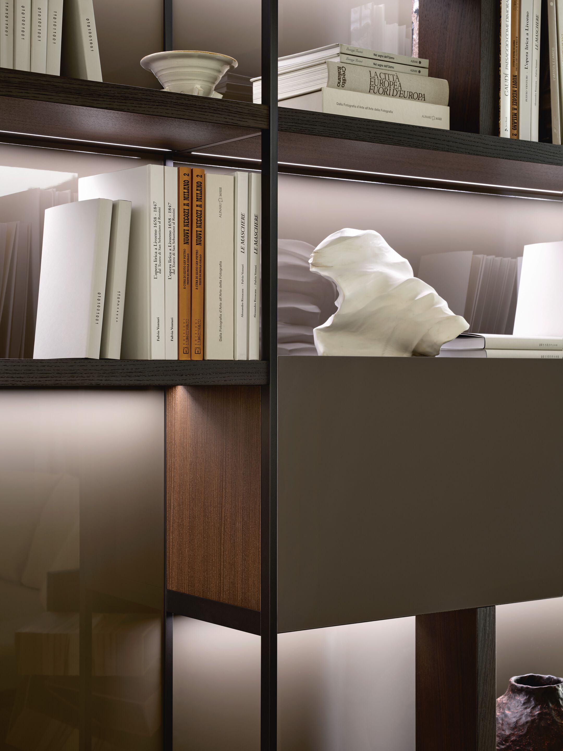 Отдельно стоящий книжный шкаф Porro SYSTEM HT ARCH-00084090 - Вид №3