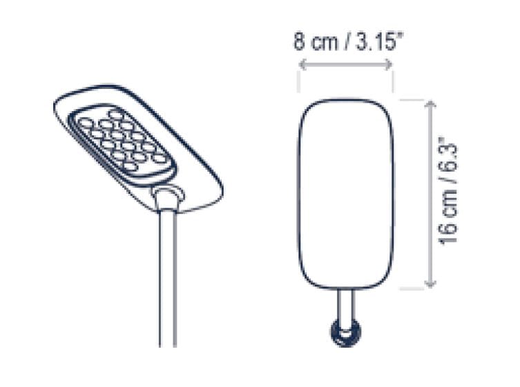 Светодиодный световой столб Bover птичка ARCH-00083764 - Вид №6