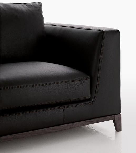 Maxalto 3-х местный кожаный диван Lutetia sun-id-1497227 - Вид №4