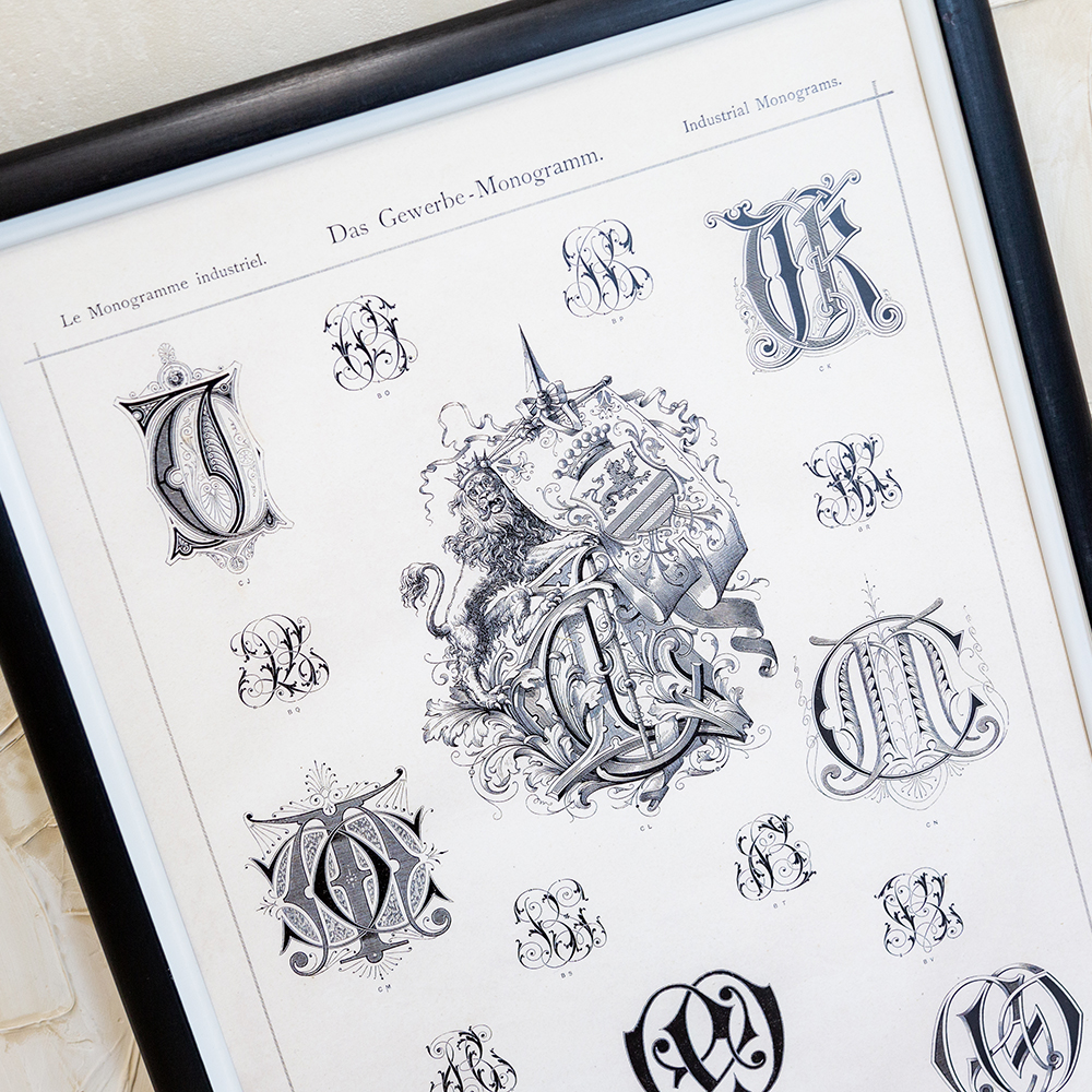 21080903 Арт-постер «Монограмма 8» Object Desire Азбука мечты  - Вид №3