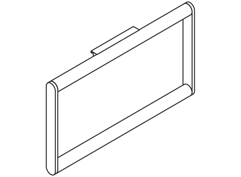 900.09.002XA полотенце кольцо HEWI System 900 - Вид №2