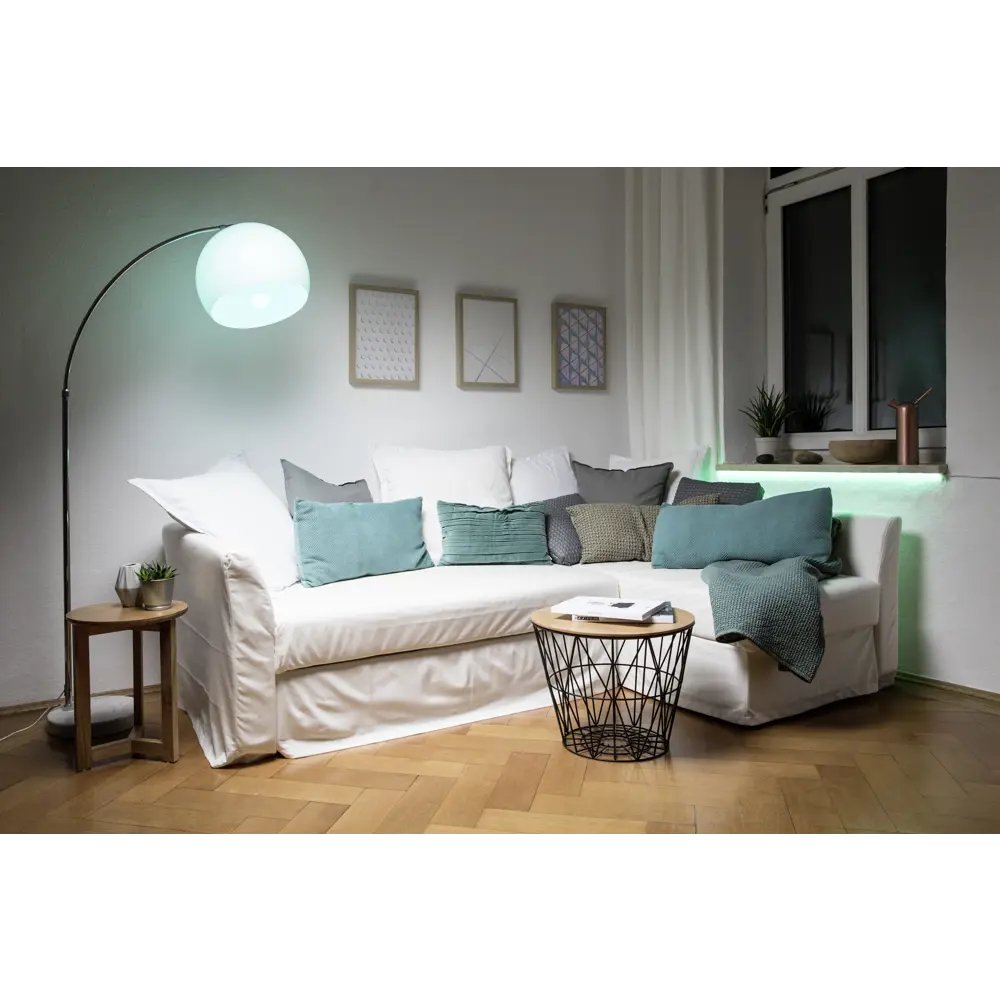 Лампа умная светодиодная Wi-Fi Ledvance Smart Plus E27 220-240 В 14 Вт груша матовая 1521 лм, изменение цвета RGB 84515115 STLM-2162084  - Вид №10
