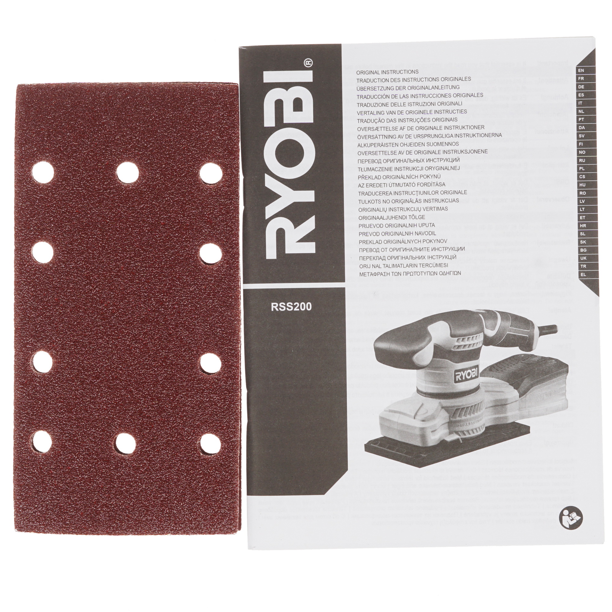 Виброшлифовальная машина Ryobi RSS200-G 8146221 STDN-0120572 - Вид №6