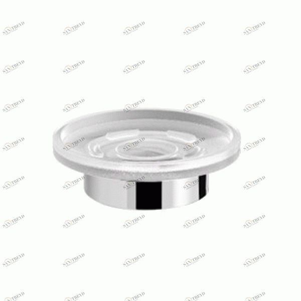 Мыльница настольная стекло матовая круглая Langberger (Германия) 23017С sun-id-561683