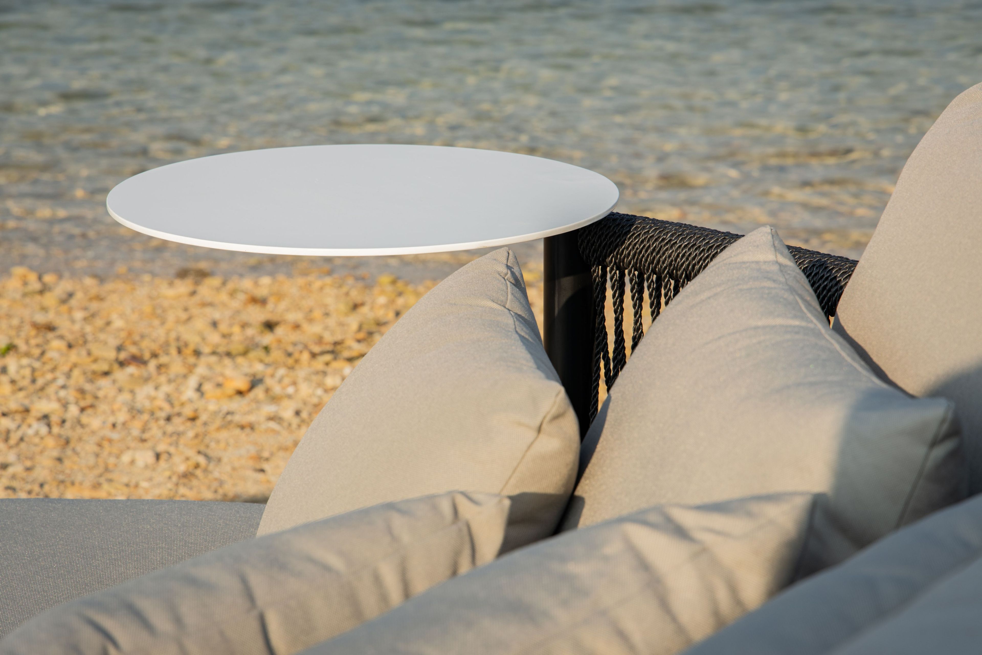 Ткань круглая Садовая кровать с солнцезащитным козырьком cbdesign круглый ARCH-00084466 - Вид №18