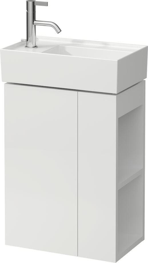 H8153354001111 Мини-раковина, ассиметричная, со специальным скрытым сливом LAUFEN PRO - Вид №1