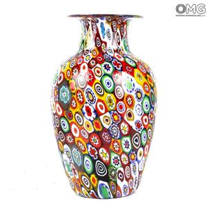 1508 ORIGINALMURANOGLASS Ваза Миллефиори - Муранское стекло 10 см