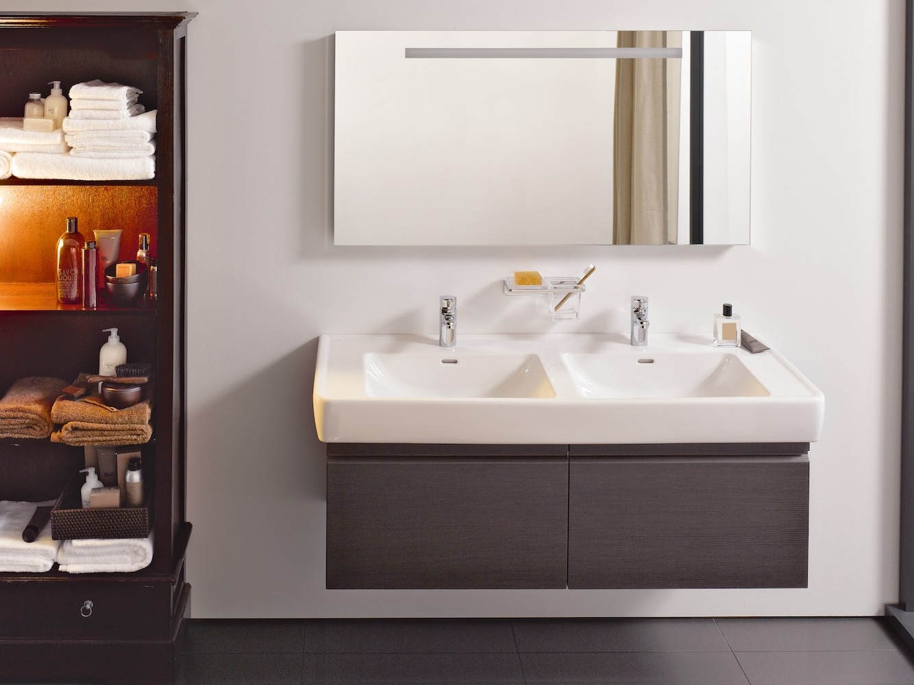 H8149674001091 Pаковина двойная накладная LAUFEN PRO - Вид №2