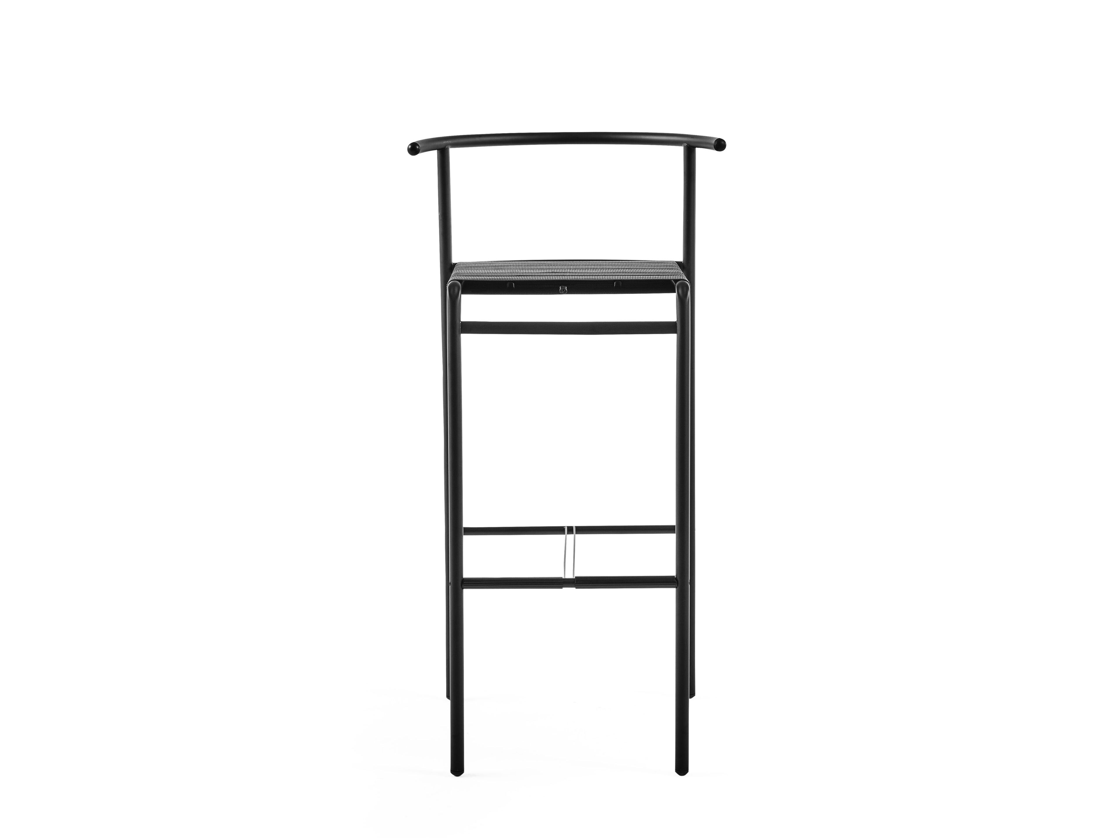 Высокий стул из стали с порошковым покрытием BALERI ITALIA Cafè Chair ARCH-00093176 - Вид №1