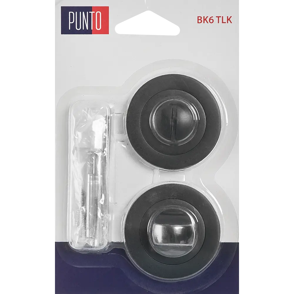 PUNTO Поворотная ручка для межкомнатных дверей черная матовая 85282348 STLM-0060761 - Вид №3